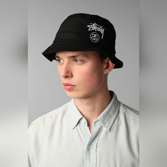 Vintage Stussy Capz Bucket Hat Black Small/Medium NWOT - Picture 3 of 9
